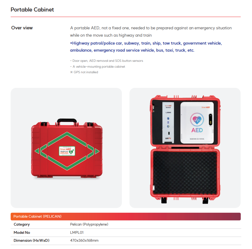 Portable Cabinet - Pelican (Polypropylene)